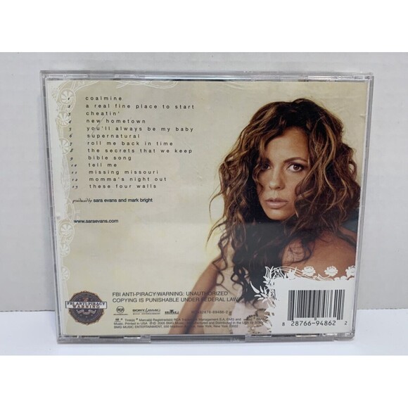 Real Fine Place by Sara Evans (CD, Oct-2005, RCA) - Picture 2 of 3